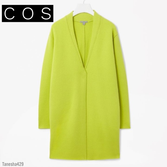 COS Jackets & Blazers - • Raw Hem Wool Coat • by COS